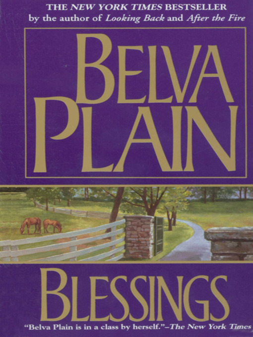 Détails du titre pour Blessings par Belva Plain - Disponible